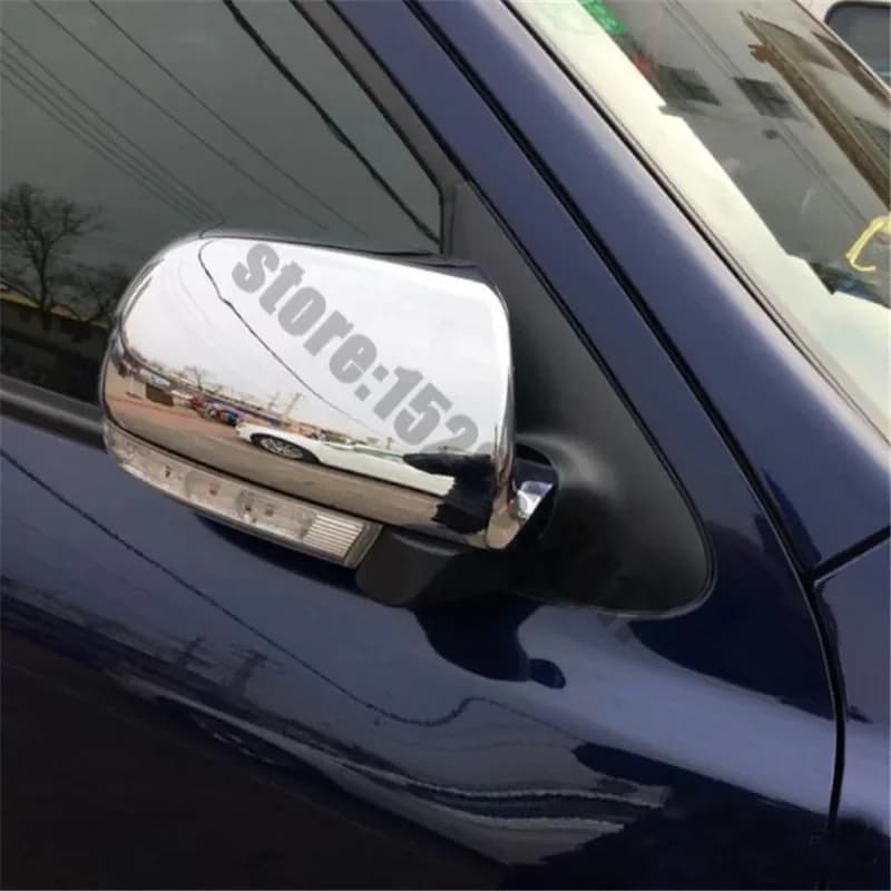 ABS Chrome Rearview mirror cover Trim/Rearview mirror Decoration for Hyundai Santa Fe 2006-2012 Car styling