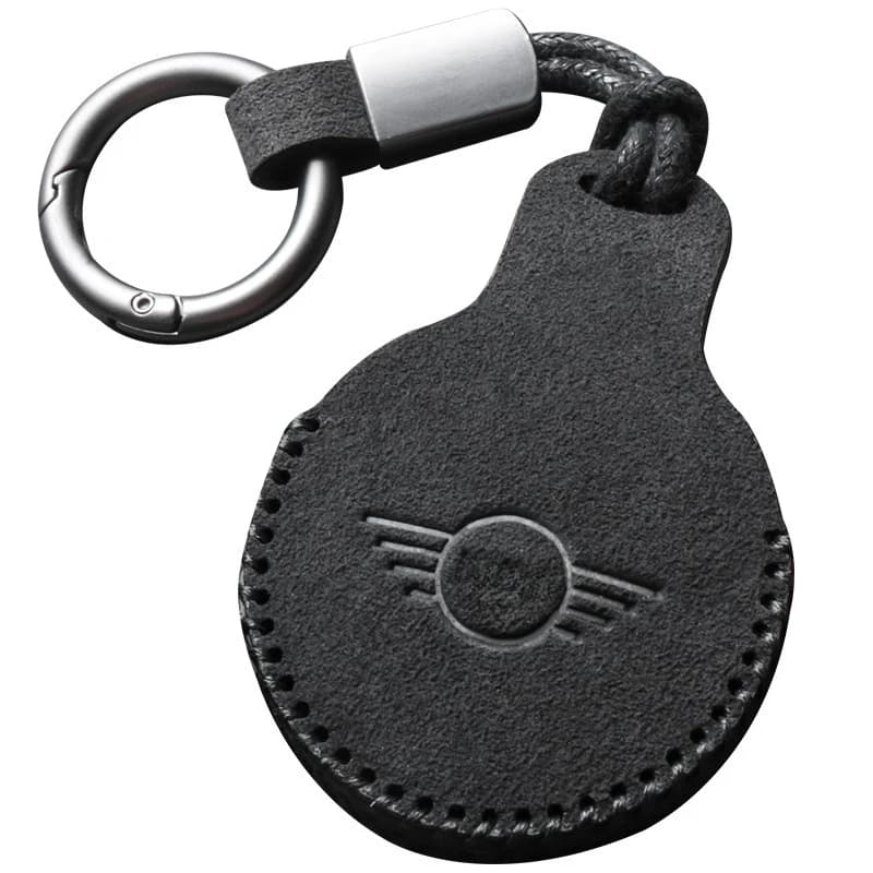 Premium Suede Key Case Keychian for BMW MINI Cooper, Countryman