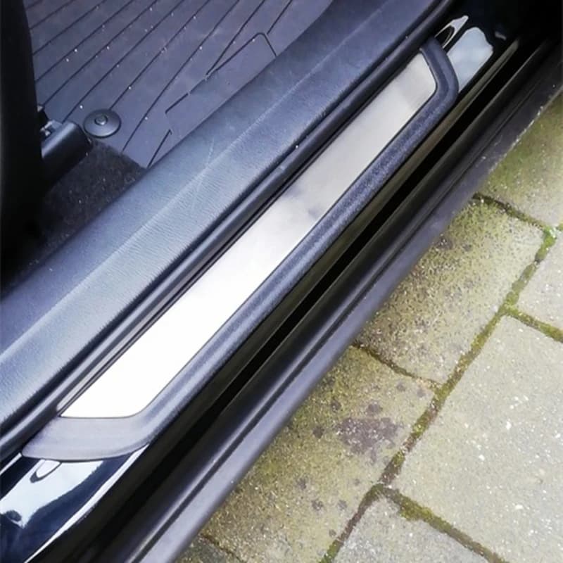 For Toyota Tacoma 2016-2022 2023 2024 Door Sill Scuff Plate Trim Stainless Anti-Scratch Welcome Pedal Protectors Car Accessories