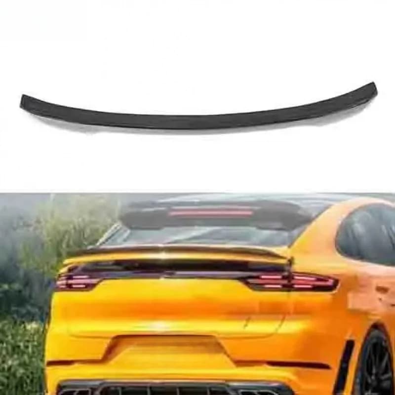 Accessories Premium Car AccessoriesNew High Quality CSYP Black Style Carbon Fiber Wing Spoiler Body Kit F Durable