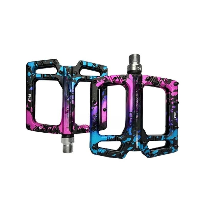 Super strength AL6061-T6 Durable numerical control pedal, folding bicycle 3-bearing aluminum alloy spare parts
