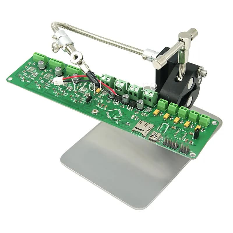 Figure electronic pliers PCB circuit board fixture Mobile phone repair tool Vertical clamp Motor clamp DIY welding table