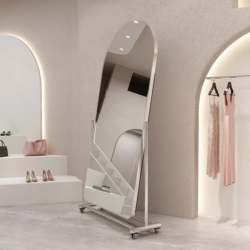 Big Luxury Mirror Decoration Modern Standing Full Body Aesthetic Nordic Funky Mirror Vanity Modern Espelhos Home Decorations