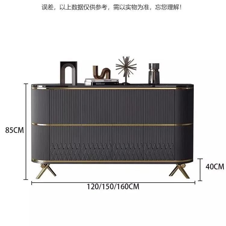 CX Modern Light Luxury Entryway Cabinet for various household sizes, multiple styles for wall-mounted storage, sideboard