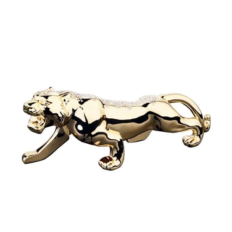 Car ornaments: 'Tiger and tiger full of might, overnight leopard, wealthy leopard.'