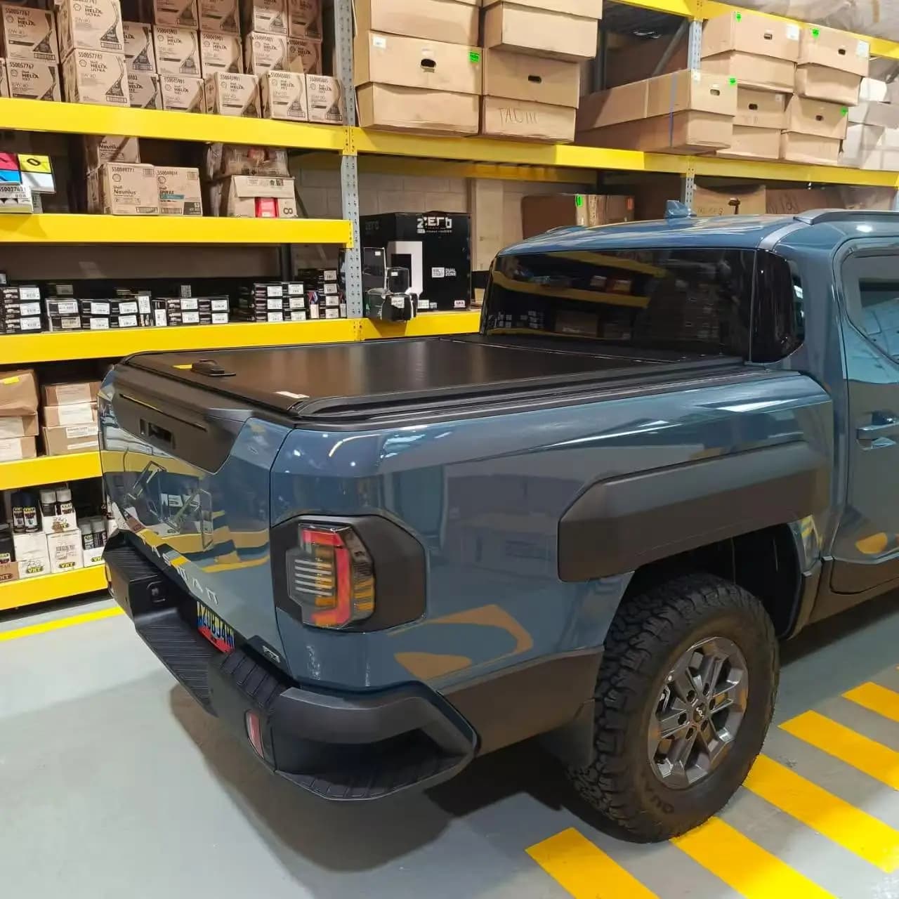 Roll N Lock Retractable Roller Lid Cover for Kia Tasman Aluminum Roll-Up Tonneau Cover UTE Manual Electric Ranger