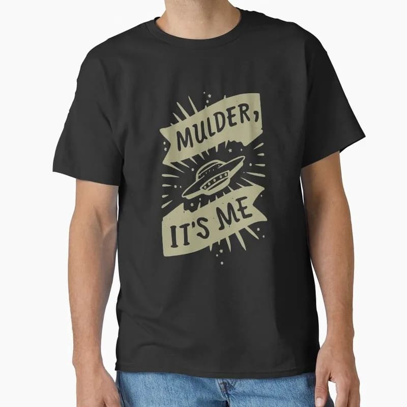 Trust No One 1104 Vintage Sci fi tv series The X Files Gift t shirt Retro Alien movie Graphic clothes All size tops S-6XL