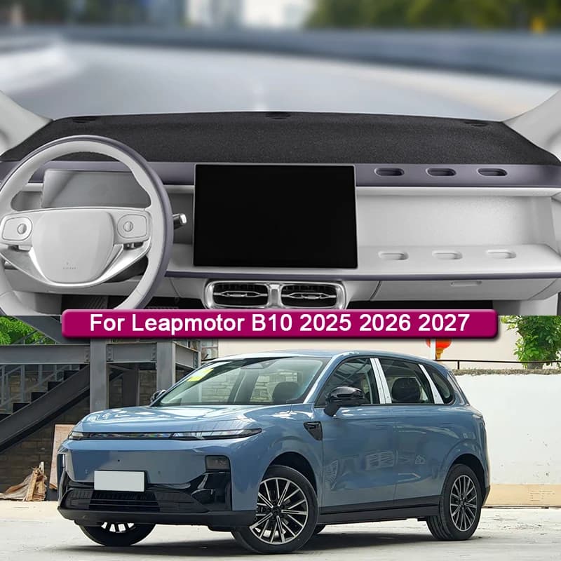Car Styling For Leapmotor B10 2025 2026 2027 Car Dashboard Protective Mat Shade Cushion Pad Rose Carpet Mat Cover Accessories