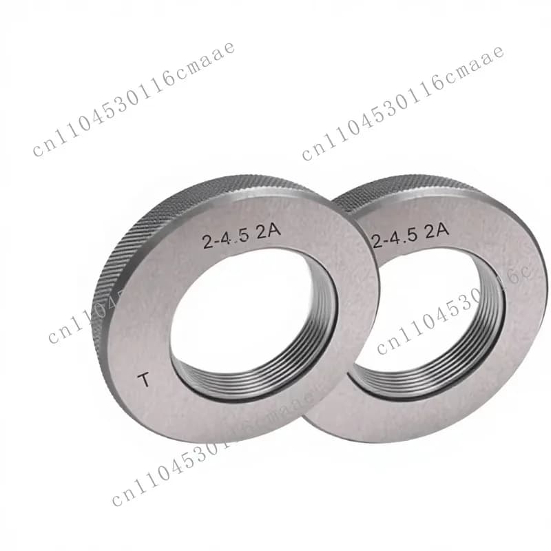 Standard Thread Ring Gauge Pass Stop Gauge 2A Standard Accuracy 1-15/16 -6 2-4.5 2-1/16 -16 2-1/8 -20