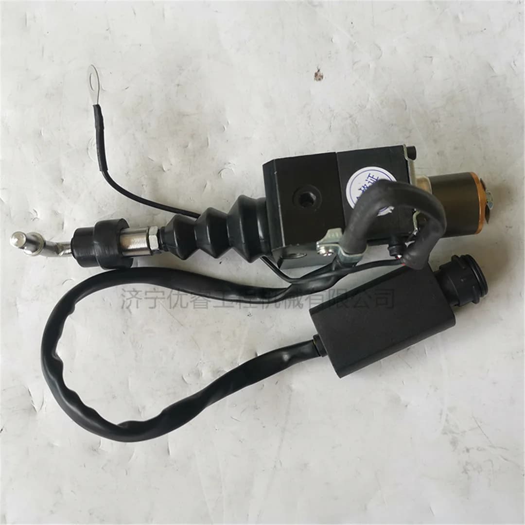Parts Factory OutletExcavator Parts, Engine Parts, Oil Stop Solenoid Valve J41C1-1115340 YC4108