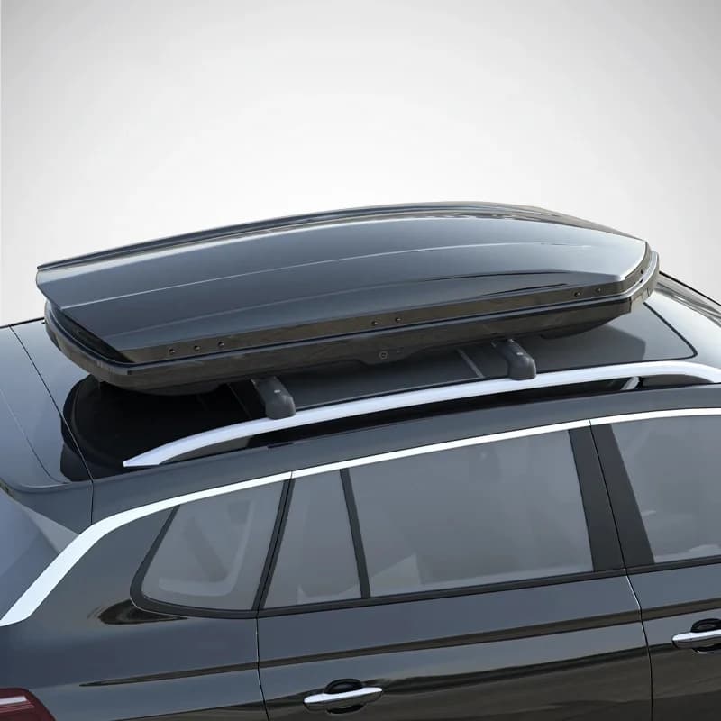 UV Resnt Plastic Hard Shell Roof Box Lockable Anti-Theft Car Top Box