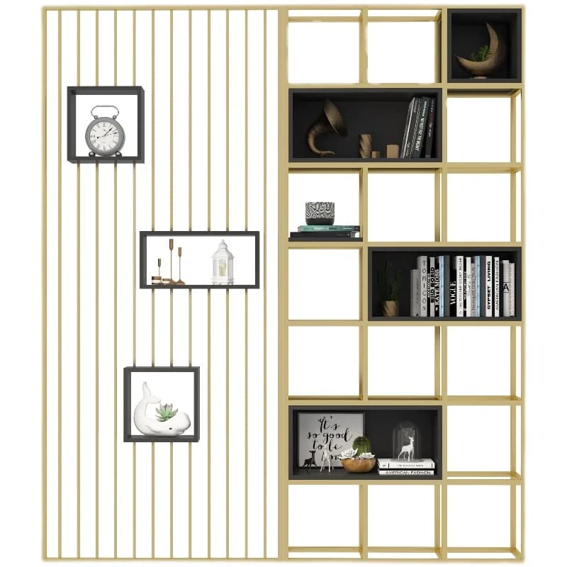 tt-Factory Direct Sale Screen Art Display Rack Showcase Flower Rack Display Shelf Room Divider Office Partition Wall Room#
