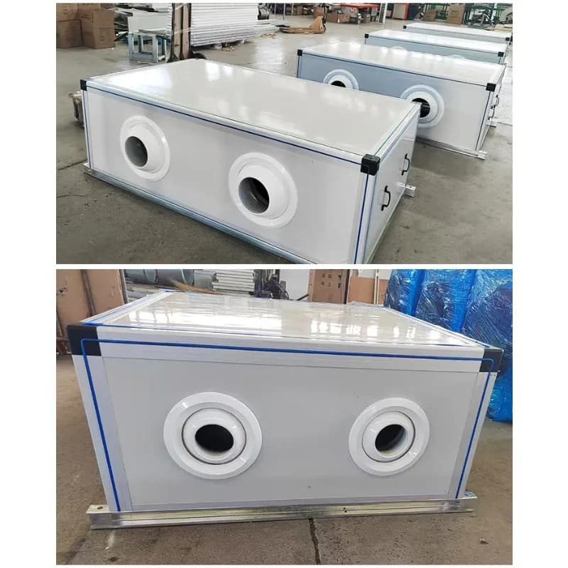 Water-cooled purification ceiling fresh air unit central air conditioner, water-cooled jet combined air conditioner