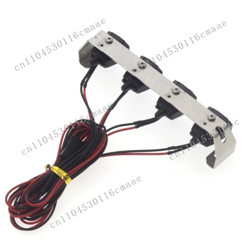 1/10 simulation model car, climbing car trx4 scx10 roof light DIY roof light frame, square light