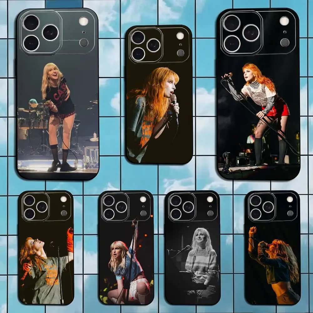 Hayley-PM-Hayley Nichole Williams Phone Case For iPhone 16, 17,14,15,13,12,11 Plus,Pro Max Soft Black Cover
