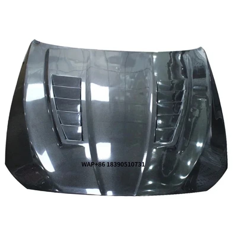 Factory Wholesale Hoods  OEM  5 Series V Style F10 F18 2011-2017 Carbon Fiber Engine Hood