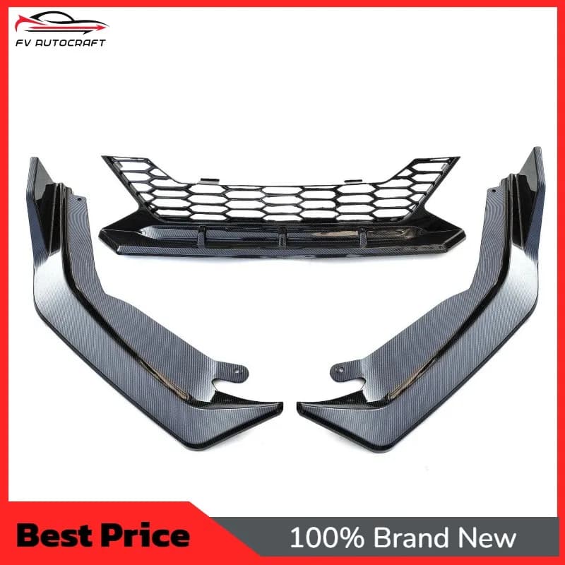 【2026】Auto Accessories For Sylphy 2020-2022 14th Front Bumper Trim Strip Honeycomb Grille Corner Protector Retrofit/Upgrade