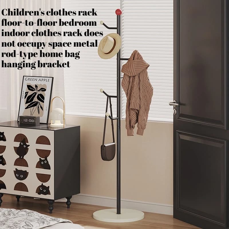 Kids Storage Clothes Rack Metal Bedroom Hat Small Clothes Rack Space Saving Entryway Perchero Para Bolsos Furniture Clearance