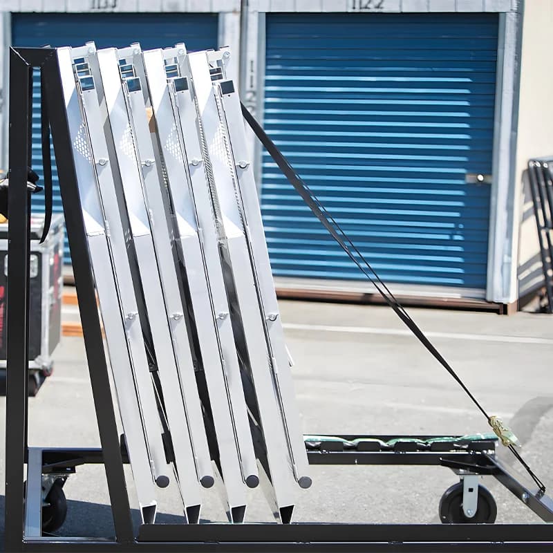 【Wholesale Price】CE ISO Certified Factory Customize Black Powder Coated Galvanized Steel Or Aluminum Alloy Crowd Control Barrier