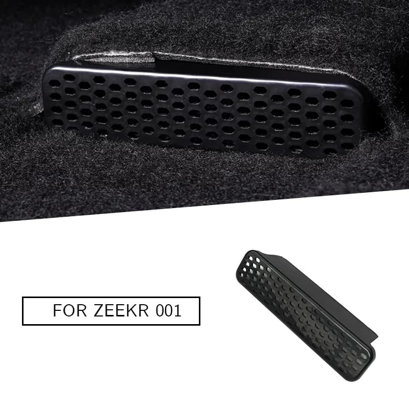 Applicable to 21-23model year Zeekr001 seat bottom air outlet protective cover, dust cover protective cover, ABS material, adhes