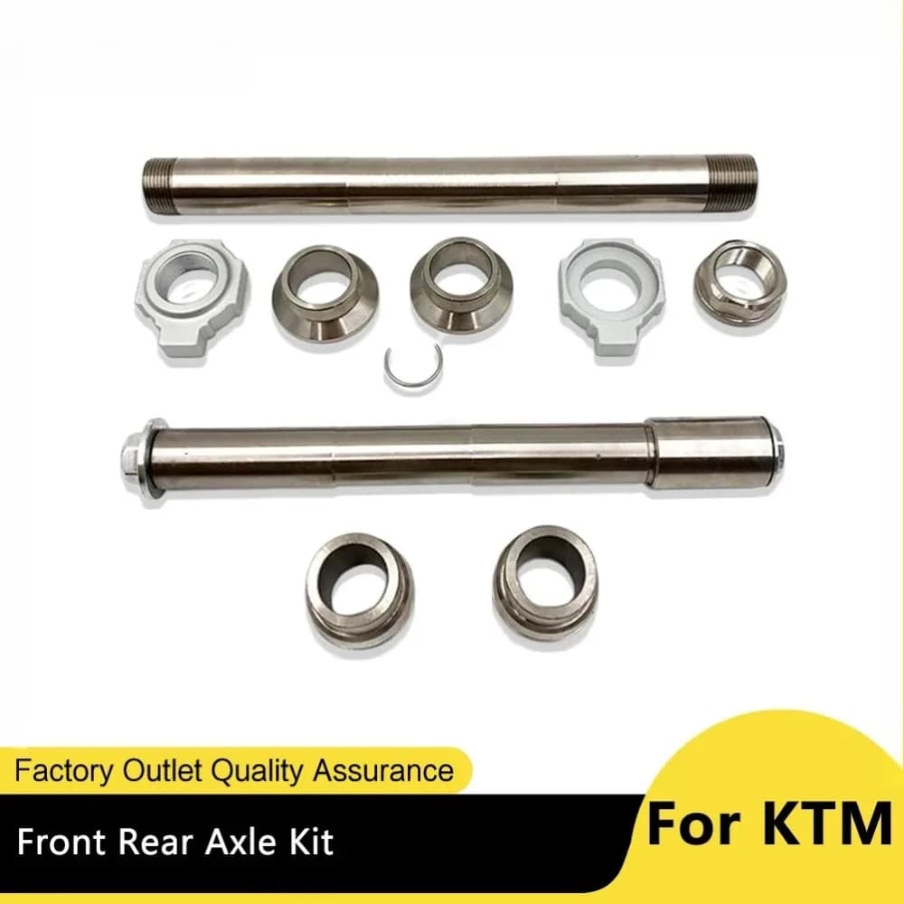 OTOM-accesorios para motocicleta, Kit de tuercas espaciadoras para cubierta de llanta, eje de rueda delantera y trasera con coll