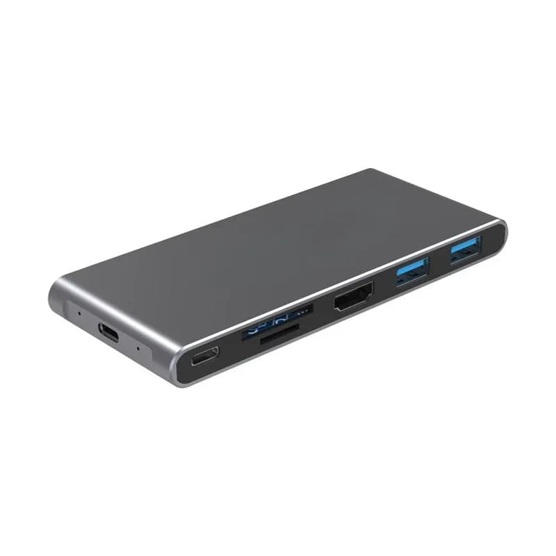 M.2 NGFF hard disk case Type-C docking station PD 6-in-1 notebook SSD docking station