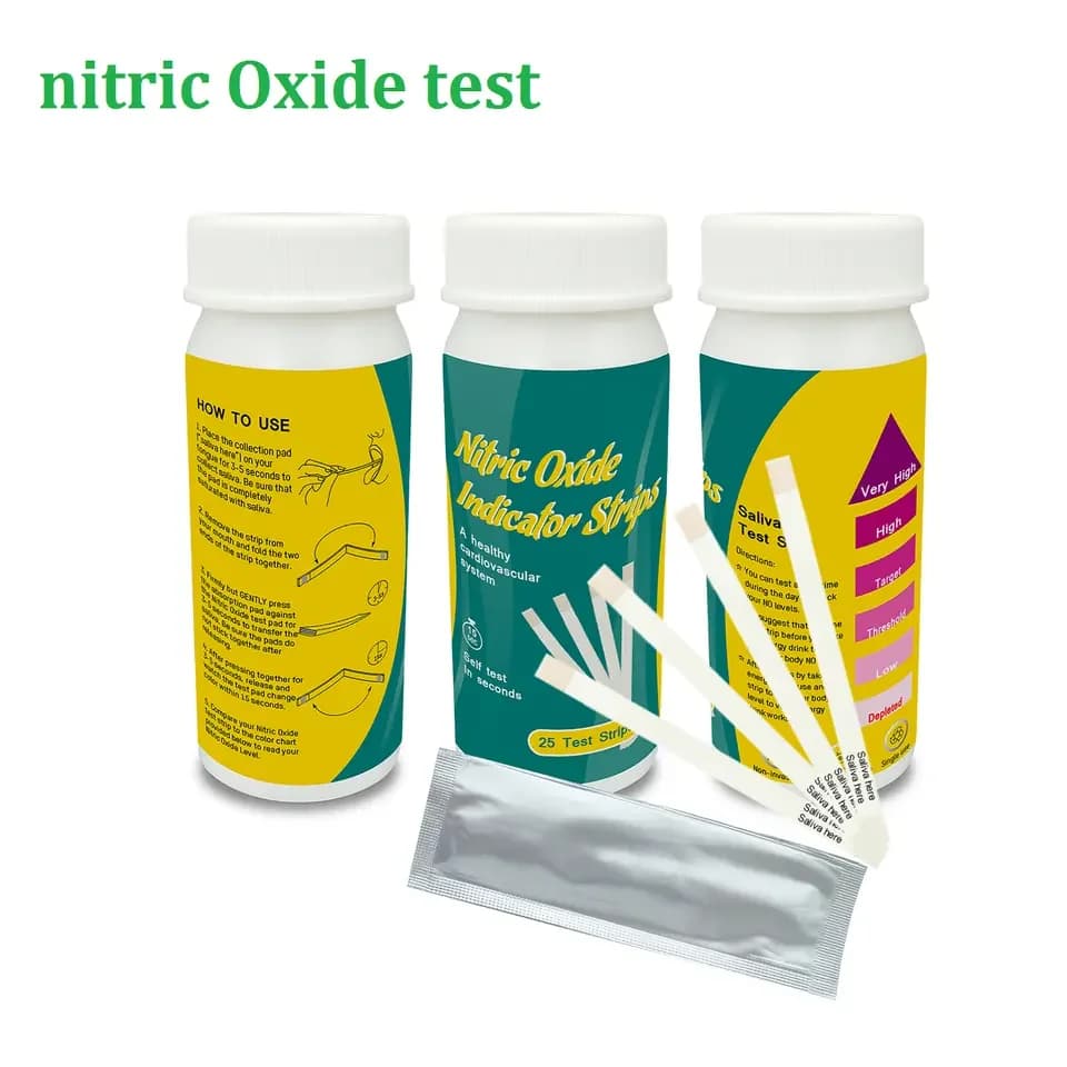 Nitric Oxide Test Strips Accurate Saliva Test Paper Monitor NO Level for Healthcare