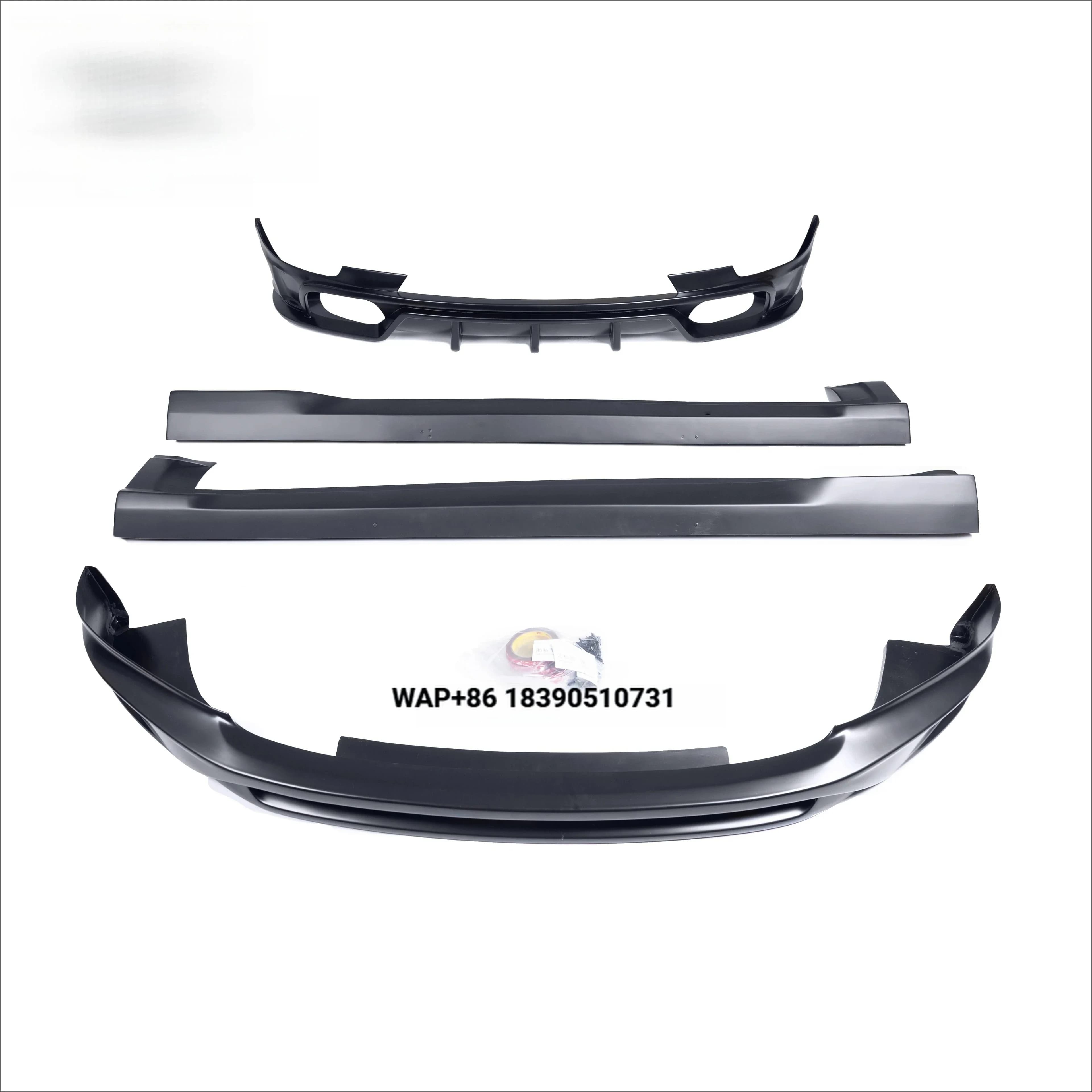 ABS Material Bodykit Front Bumper for 2018-up Macan 95B.2 Kit GT-950 Style Lip Side Skirts Rear Diffuser Body Kit