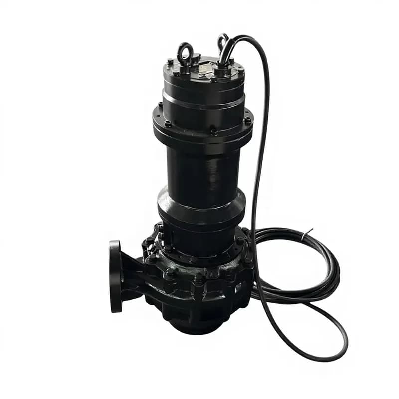 High Efficiency Low Pressure Allslorm QMF-S Submersible Spiral Screw Centrifugal Pump OEM Stainless Steel 304