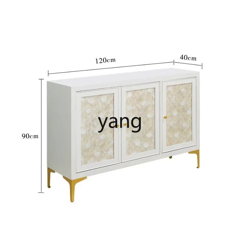 XYY simple entrance cabinet, door-to-door shoe cabinet, light luxury dining side cabinet