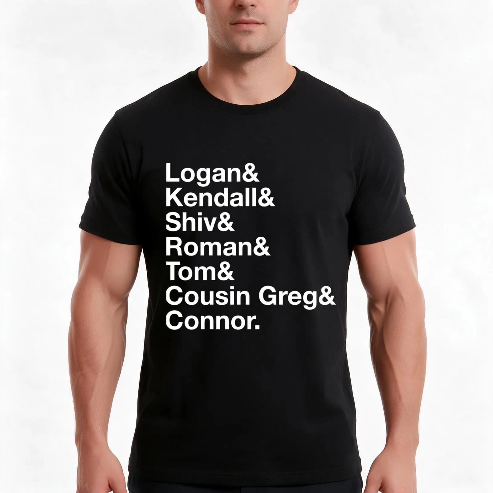 Roy Family T-Shirt, Summer Casual Cotton Tee, Oversized Streetwear Tops, Vintage Graphic Print, Loose Fit Short Sleeve