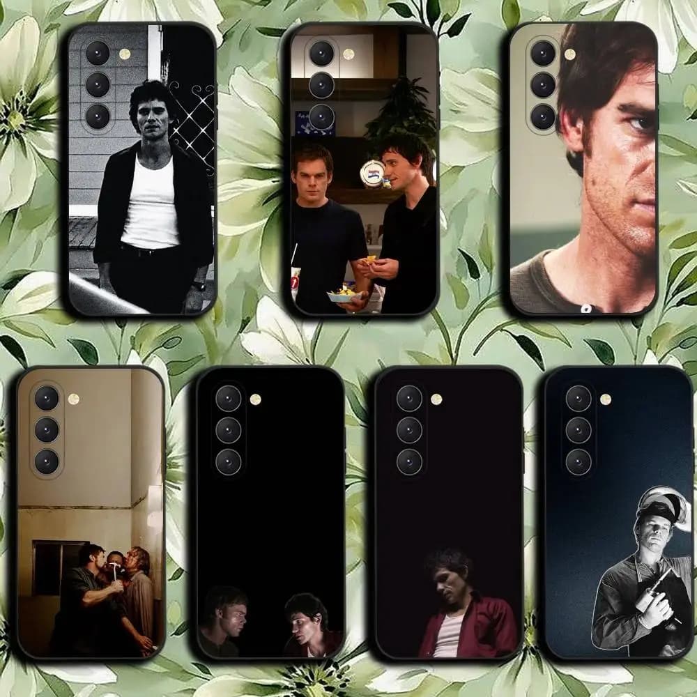 D-Dexter Morgan Phone Case For Samsung Galaxy A52 42 32 22 12 02S 72 73 51 41 31 21S 71 30S,Others Soft Black Cover