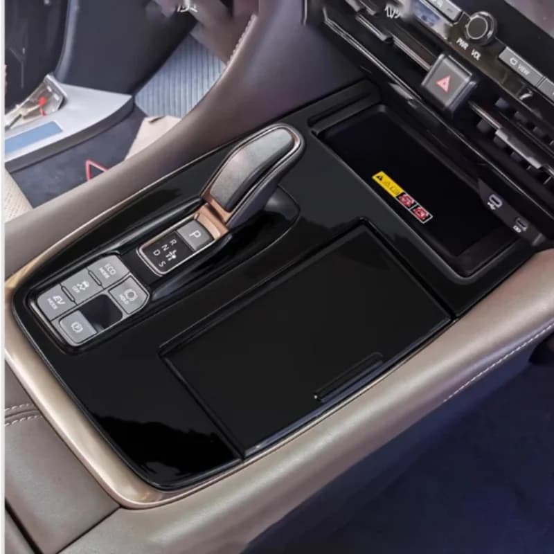 ABS For Toyota Alphard Vellfire 40 Series 2024  Central Control Gear Shift Panel Cover Trim Frame Interior Stickers