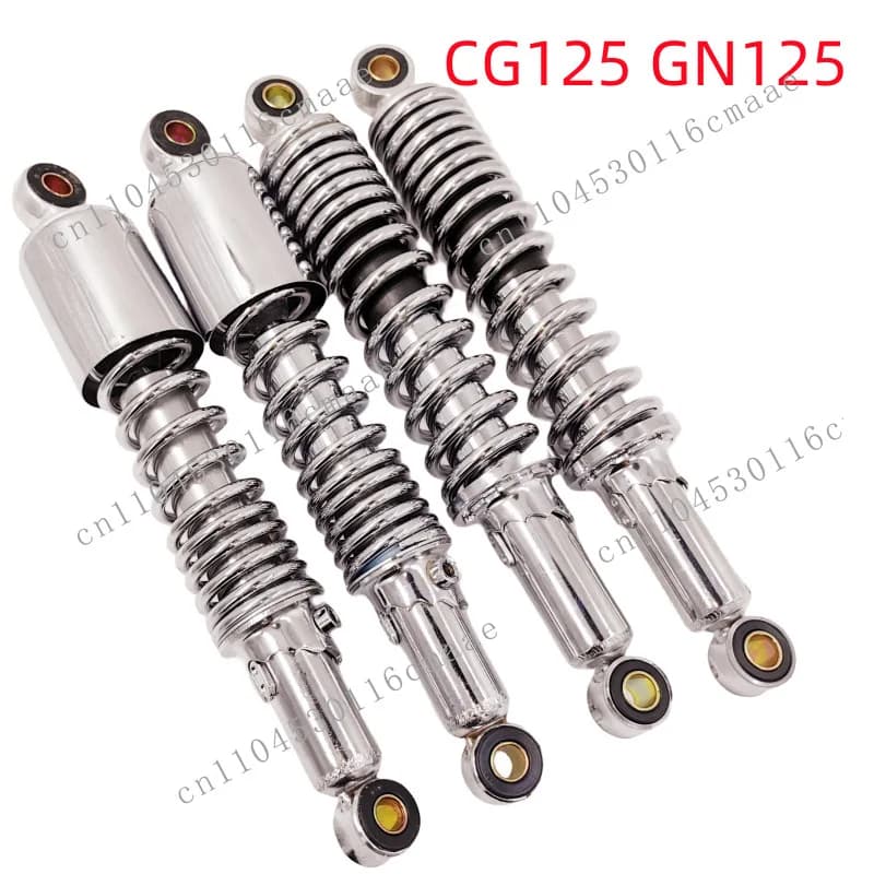 Motorcycle GN125 CG125 310mm Improved Rear Shock Absorber Aluminum Nitrogen Airbag Hydraulic