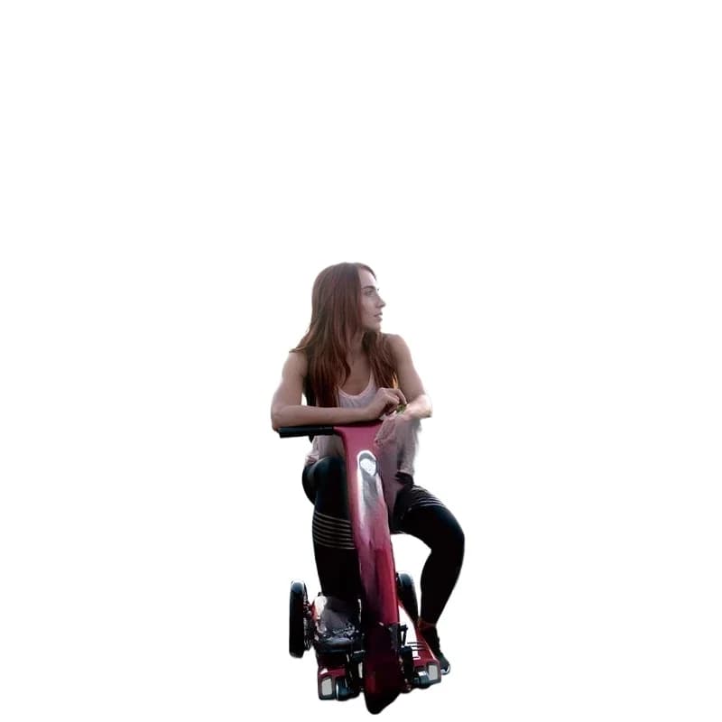 Senior scooter, electric folding senior-friendly smart products