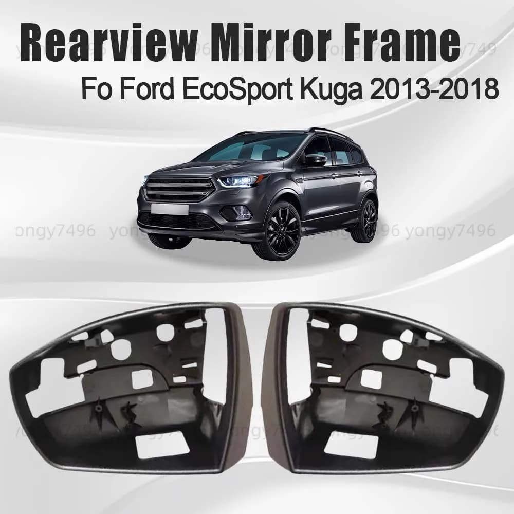Cars Accessories Rearview Mirror Frame Fo Ford EcoSport Kuga 2013 2014 2015 2016 2017 2018 Picture Frame Replace Styling