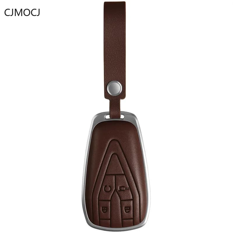 Premium Zinc Alloy Key Cover Case for Changan CS75 Plus/UNI-T/UNI-V/Eado/CS35/CS55/Oshan X7 (2024) - Protective Key Fob Shell