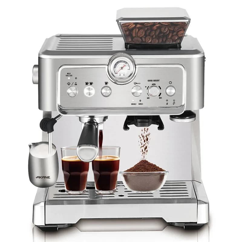 High Efficiency Italian Professional Commercial Semi-automatic Coffee Machine Espresso Coffee Maker