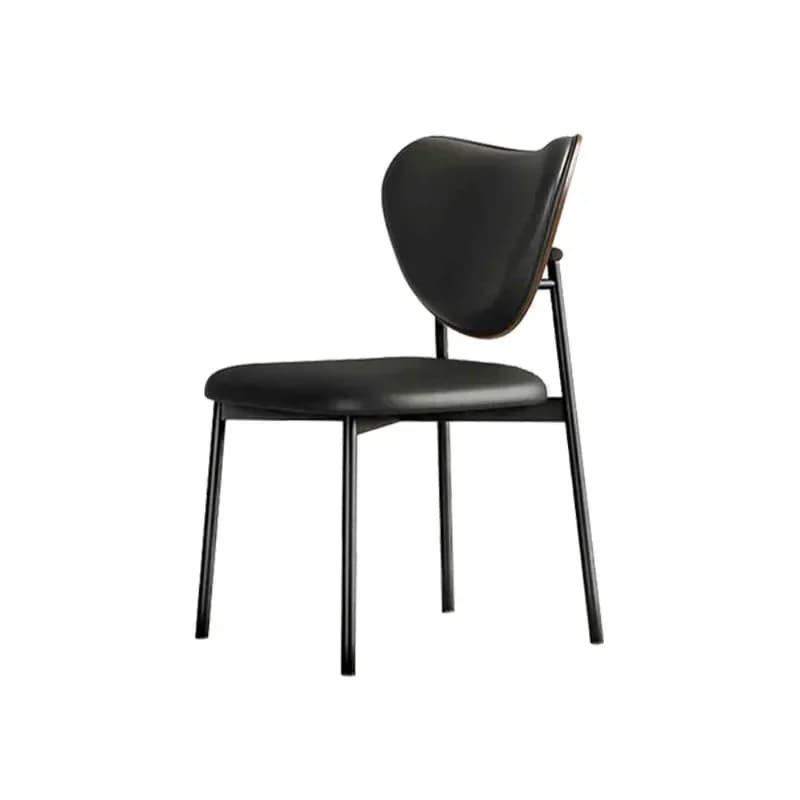 Medieval style dining chair retro Italian light luxury solid wood dining chair home minimalist Nordic dining table and chair