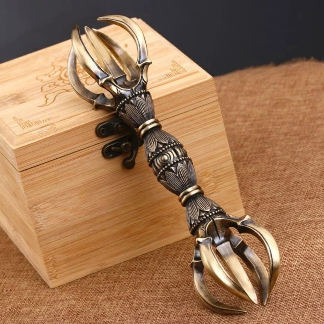 Vajrayana Buddhism Refining Copper Five strands Vajra Dorje Phurba Phurpa