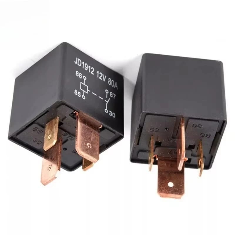 20pcs Waterproof Heavy Duty Relay 4Pin DC 24V 12V 80A JD1912 Automotive Car Relay