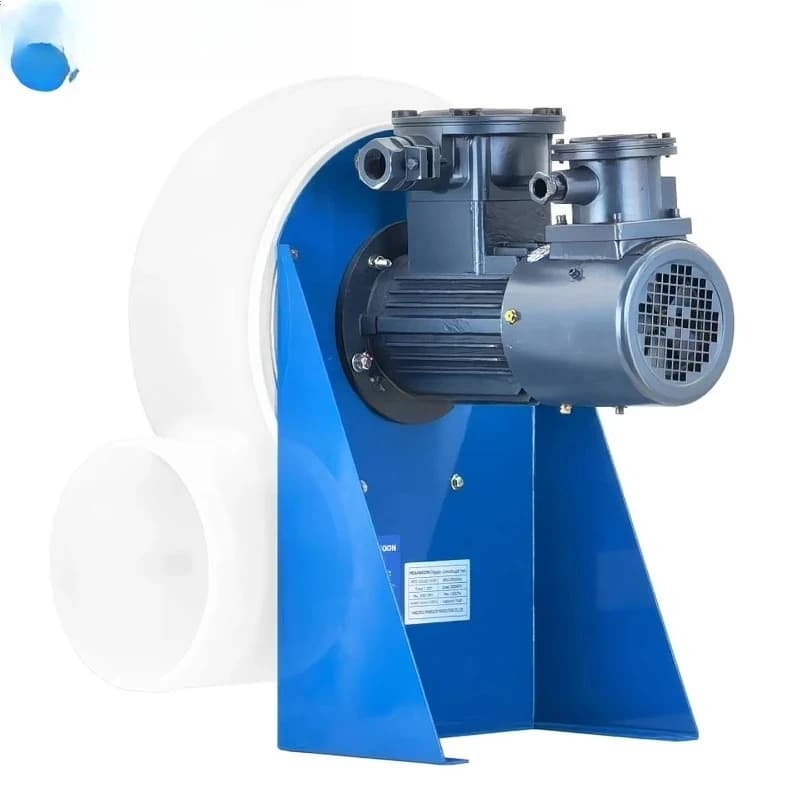 Frequency Conversion Speed Regulation  Plastic Polypropylene Centrifugal Fan
