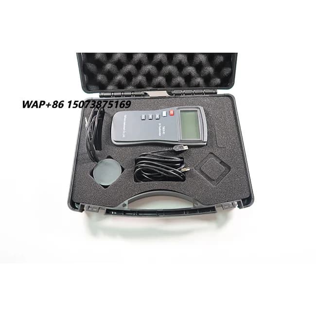 HOT Selling UV Radiometer TMUV-R1 Dual Channel Ultraviolet Irradiance Meter UV Light Ultraviolet Illuminometer High Resolution