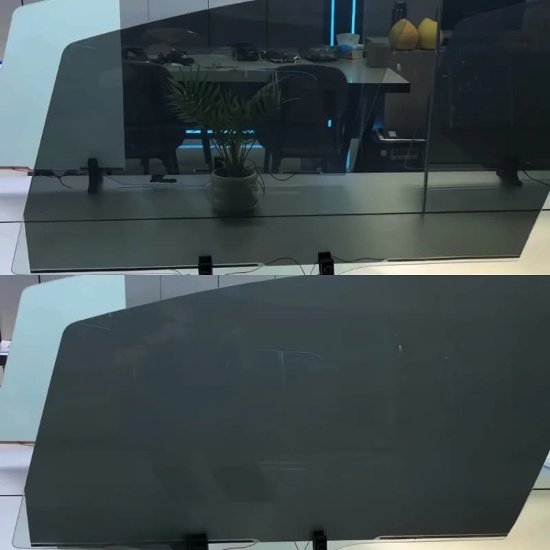 Automotive electronic control dimming film Self-adhesive intelligent film Automotive electrochromic 7-speed adjustment clarity