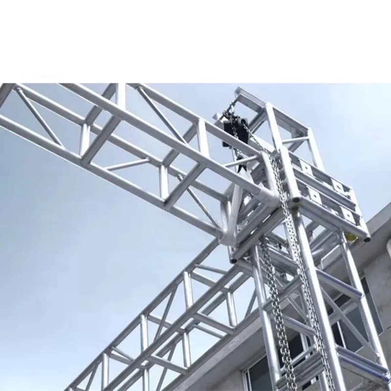 【Factory Wholesale】High Quality Aluminium Rectangle Bolt Truss With Modular Design For Concert Stage Displays-Light Weight & Cus