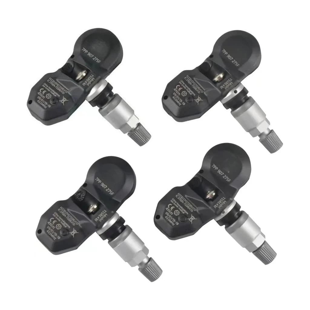 4 Pcs/lots TPMS Tire Pressure Monitor Sensor 7L0907275B 7L0907275D For Volkswagen Touareg Porsche Cayenne 433MHz