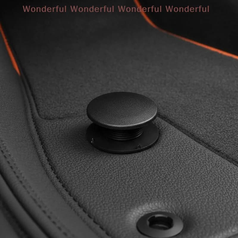 Universal Car Floor Mat Buckle Clips Dual Layer Non-Slip Footmat Fasteners Tool Free Install Auto Accessories for All Vehicles