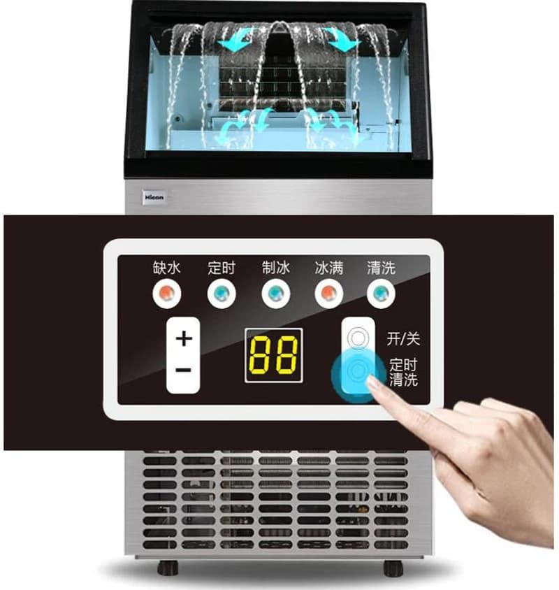 New Portable Automatic Ice Cube Maker Machine Commercial Industrial Square Ice Block Making Machine ice maker machine