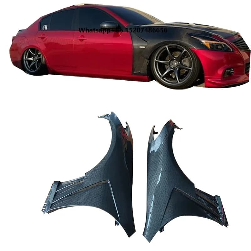 High Quality Honeycomb Carbon Fiber Fender Suitable for G37 Sedan 4 Door Carbon Fender Perfect Fitment
