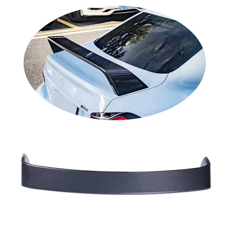 Best Quality M2 G87 Trunk Spoiler MP Style Dry Carbon Fiber Rear Spoiler Tail for M2 G87 2023-IN